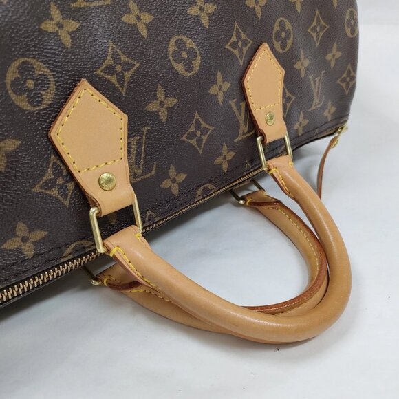 Louis Vuitton Speedy 40 Brown Monogram Hand Bag mon-1100-091925 - Picture 9 of 16